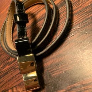 Belt black & gold